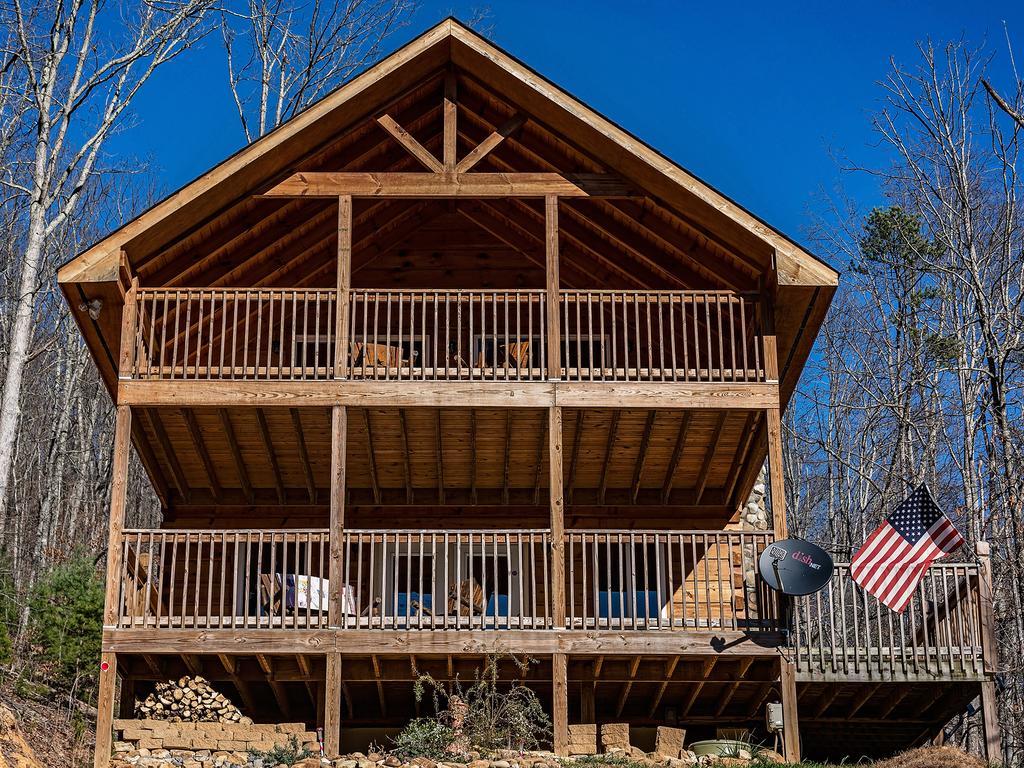 Готель Log Cabin In Smoky Mountains Сев'єрвілл Екстер'єр фото