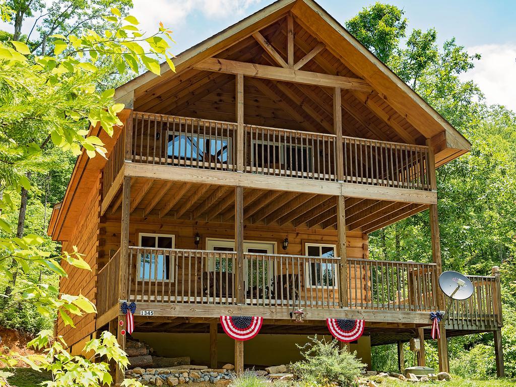 Готель Log Cabin In Smoky Mountains Сев'єрвілл Екстер'єр фото